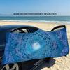 2025 2 Stück Schnelltrocknendes Übergroßes Magnetisches Outdoor-Handtuch zum Schwimmen Strand Umkleiden Abdecken Bedrucktes Magnetisches Handtuch