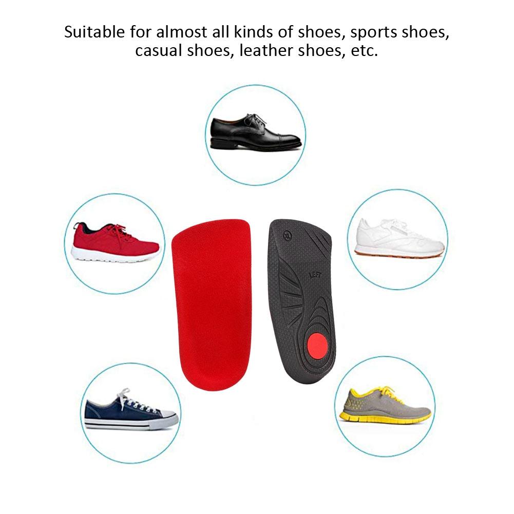 Soft Comfortable Breathable Arch Insoles Shoes Insole Sneaker Insert Cushion