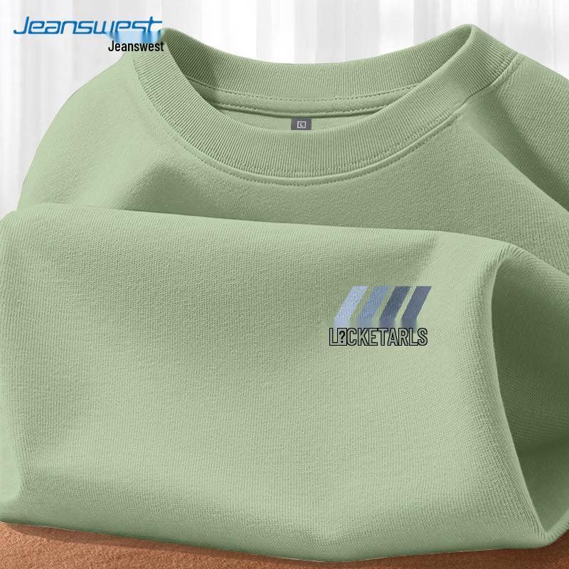 

Jeanswest Men s Long Sleeve Round Neck Cotton T-Shirt 4XL