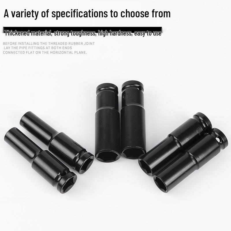 Jogo de Soquetes para Chave Elétrica: Cabeça Sextavada 8-32mm para Parafuso, Porca, Furadeira & Ferramentas Pneumáticas de Impacto