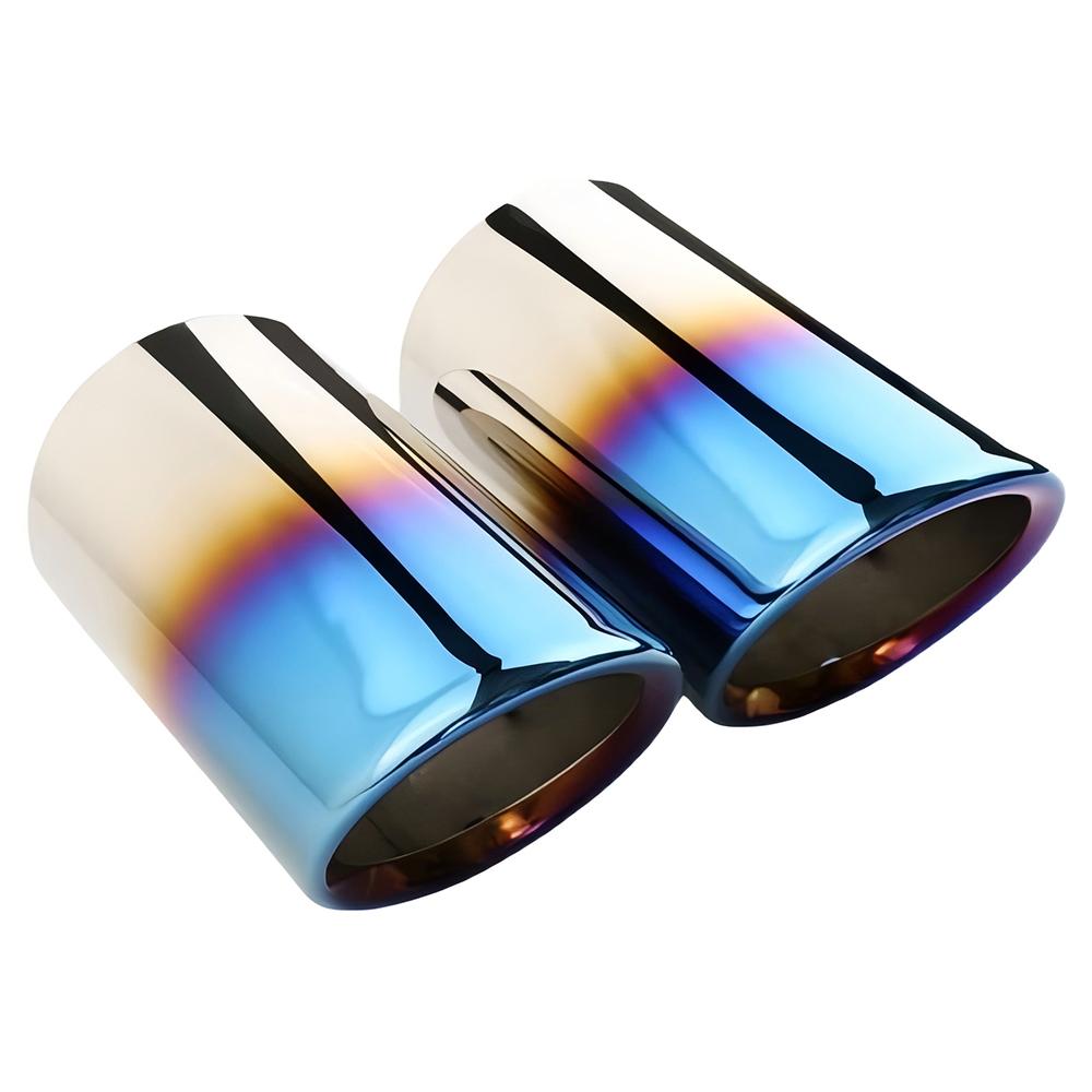 Exhaust Tip Tail Pipe Muffler for Mazda CX-5 Cx 5 Cx5 Kf 2012 2013 2014 2015 2016 2017 2018 2019 Stainless Steel Car Accessories