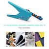 Mushroom Single Hole Puncher Paper Cutter Ruler Iron Manual Puncher Loose Leaf Photo Card Magazine Office School Handheld Tool
