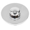 Bathroom Sink Stopper Press Popping Up Anti Clogging Brass Stainless Steel Basin Sink Drain Plug