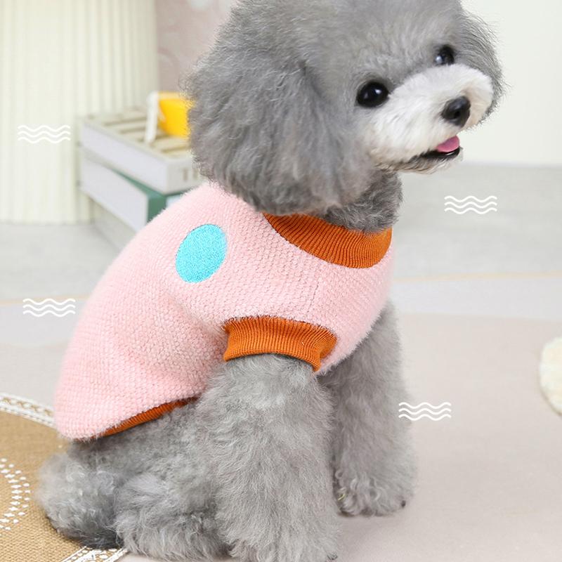 Hunde-/Katzenmantel, Welpenweste, Pullover, Kleidung, bequeme Fleece-Haustierkleidung, Welpen-Teddy