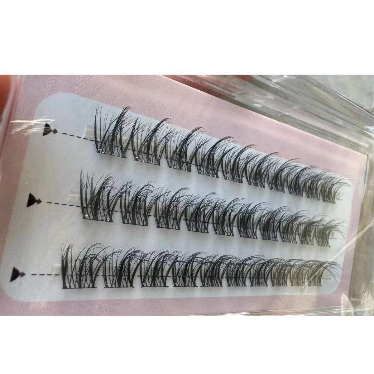 

Beginner s Must-Have: 5D Glue-Free, Removable, Fluffy False Eyelashes with Messy Layered Curl