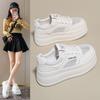 New Breathable Little White Shoes Women'S Muffin Thick Baseplate Shoes Versatile Sports Shoes Female Students Casual Shoes Women'S Board Shoes