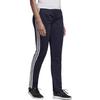 Adidas Striped Logo Design Comfortable Sports Fashion Lightweight Casual Pants Women Bottoms Black DU0695