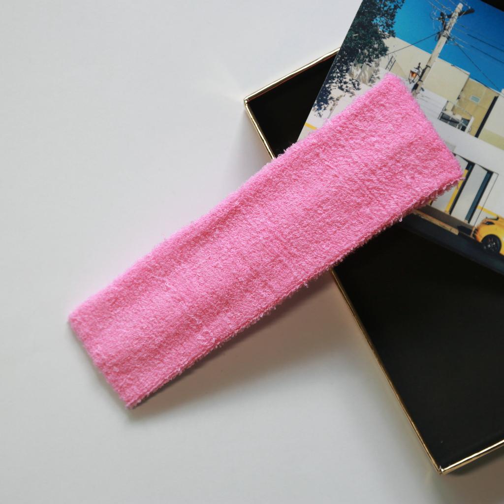 Towels Pure Cotton Yoga Basketball Sports Sweat-absorbing Headband European and American Hairband Face Washcotton Headband
