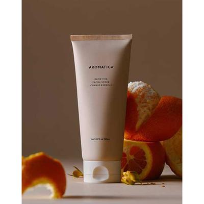 Glow Vita Gesichtspeeling Orange & Neroli 150ml