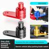 Universal Aluminum Alloy Parking Switch for Motorcycles, CNC-modified Anti-slip Car Button, Braking Accessory