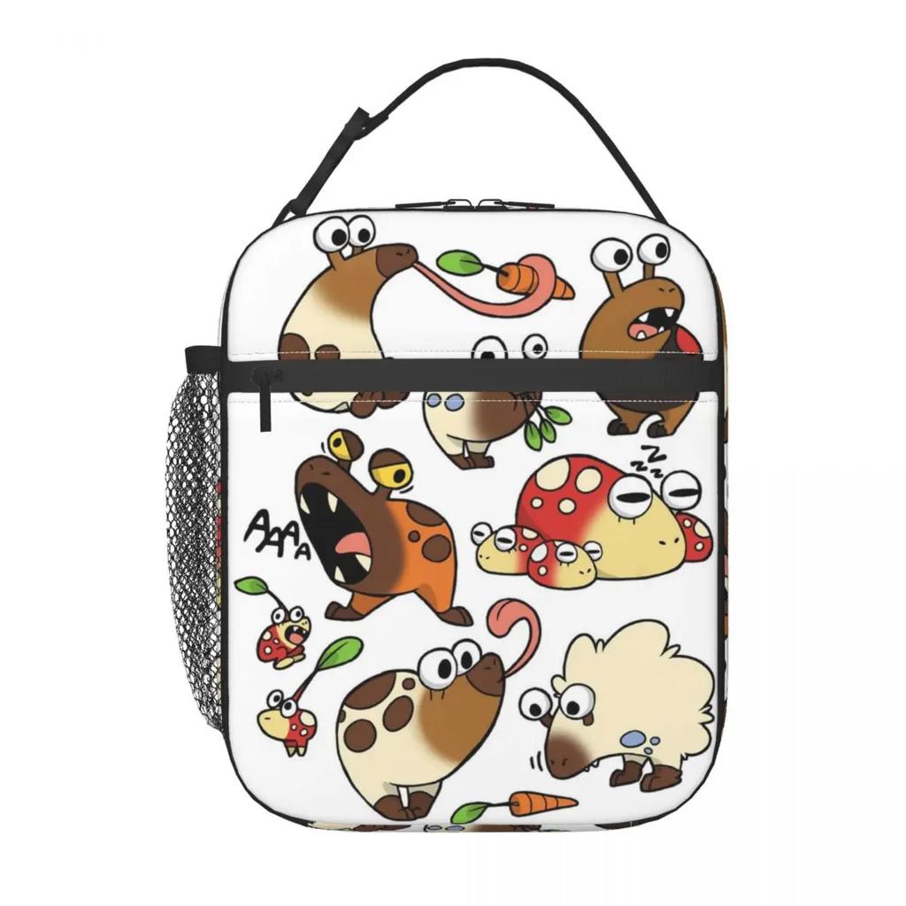 Brotdose Pikmin Spiel Merch Neuheit Lunchbehälter Y2K Thermokühler Bento Box für die Schule