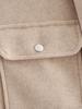2024 Autumn/Winter Women's Multicolor Turn-Down Collar Tweed Jacket with Large Pockets