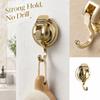 Strong Suction Cup Hooks for Bathroom Shower Kitchen, No Drill Vacuum Wall Hooks, Removable and No