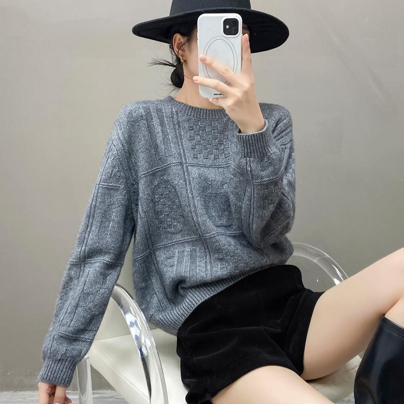Qinghe 100% Pure Cashmere Women's Sweater - Ultra Soft Luxury Winter Pullover
