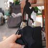 Wooden Wall Decoration Hook Monkey Shaped Key Hanger Simple Banana Balance Hook  Living Room