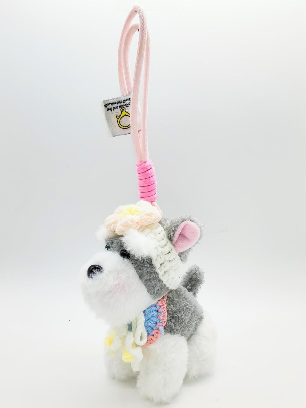 

Снежный Терьер Мягкий Плюшевый Крючок для Сумки Животное Шарм Модный Аксессуар для Девочек Подарок Style 5