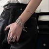 Thorn Fish Bone Chain Bracelets Adjustable Link Chain Charm Bracelets Jewelry