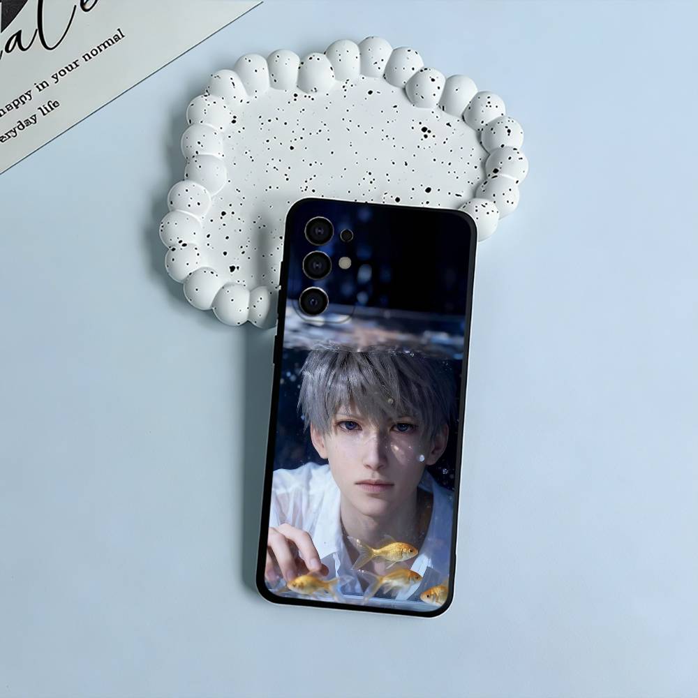 Love- and- Deepspace&Xavier Soft Silicone Case for Samsung S25, S24, S21, S22, S23, S30, Ultra, S20, Plus, FE, Lite-Black