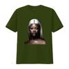 JT Face Card T Shirt Jatavia City Girls Album vintage Washed Slightly Unisex Versatile homme fashion streetwear Stretched