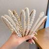 Alloy Pearl Hairband Versatile Headpiece High Quality Hair Hoops