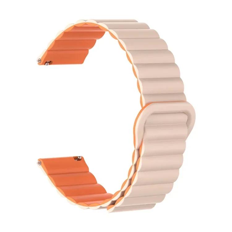 20mm 22mm Magnetic Loop band For Amazfit GTS4/2/3/3pro/GTS2 Mini/GTR 4 42mm/47mm/GTR2/2e/stratos belt bracelet Amazfit bip strap