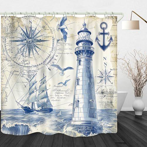 Wolves Under The Moon Four-Piece Bathroom Shower Curtain Floor Mat Three-Piece Toilet Cover