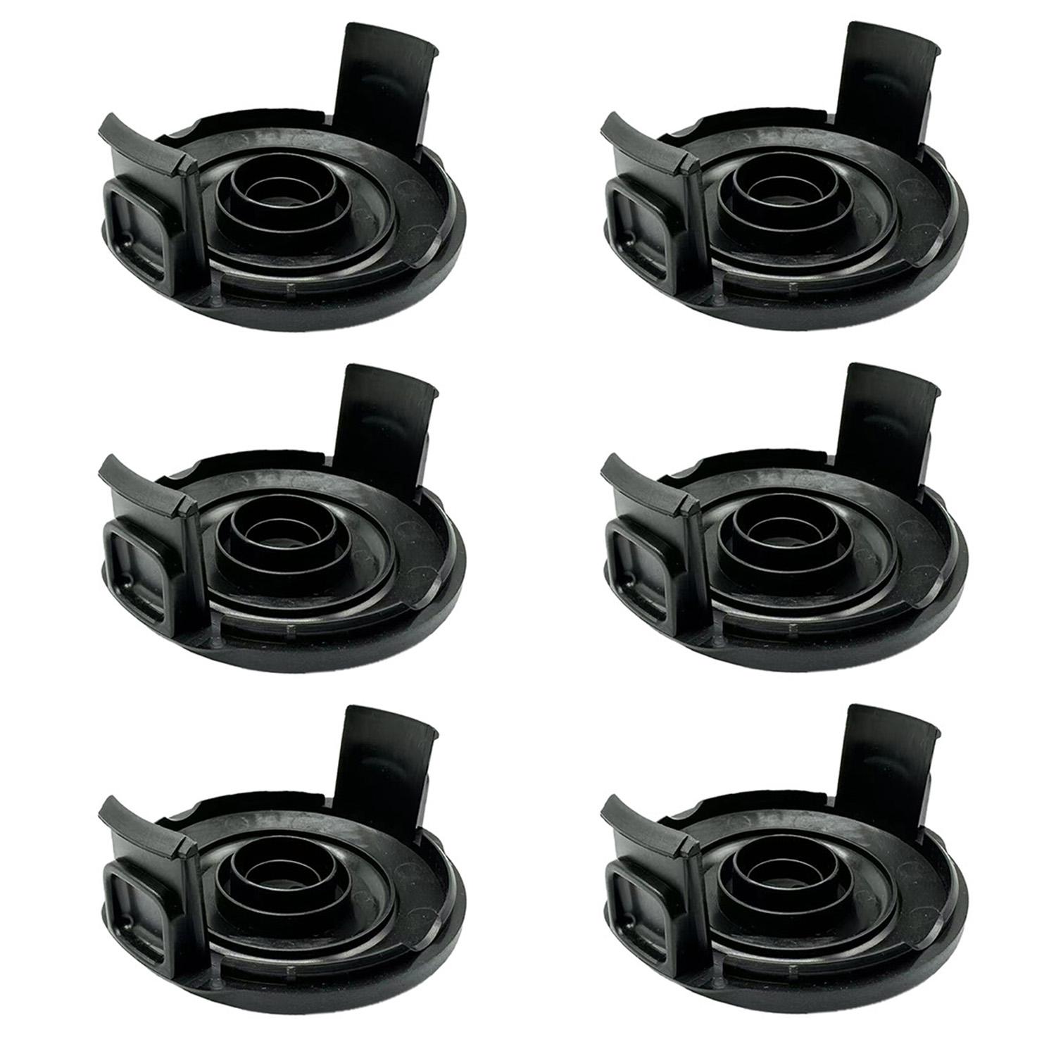 

6Pcs RSJA-01-1 For Spear & Jackson GT600/GT450 Lawn Mower Replacement Spool Cap A