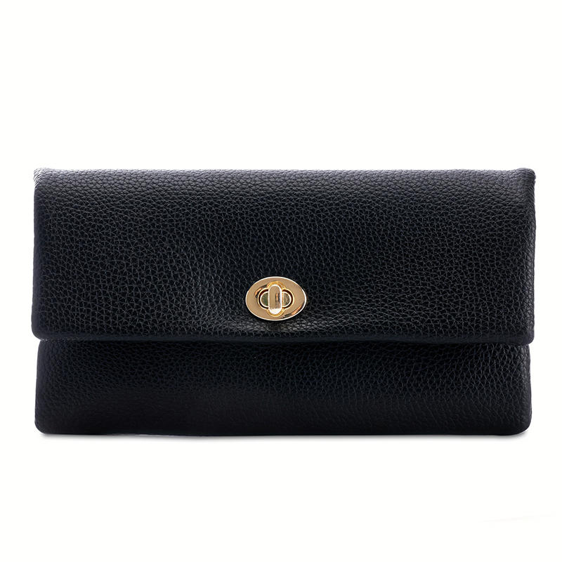Stylish Women Wallets Long Hasp PU Leather Purses Portable Money Bag Solid Color Simple Multifunctional Coin Holder Fashionable Ladies Purse