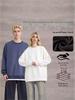 320g Heavyweight Men's Drop Shoulder Cotton Hoodie - Thick Long Sleeve Base Layer for Autumn/Winter