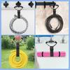 Heavy Duty Sewn Handle Sticky Back Hook & Loop Straps,Reusable Cable Wire Organizer Storage Wrap for Extension Cord