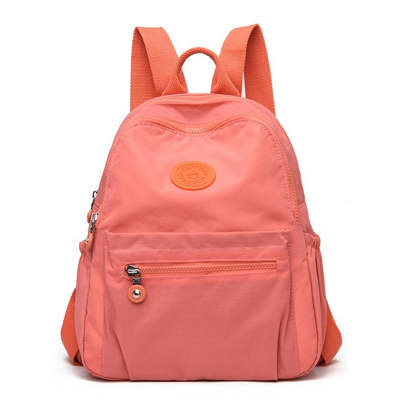 Manufacturer Backpack Women's Large Capacity Simple Versatile Backpack Bags Women's Fashion Lightweight Travel Bag Wholesale Women