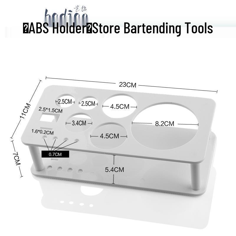 Cocktail Shaker Bar Tool & Wine Storage Rack