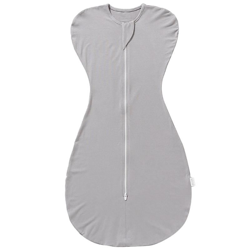 

Baby Blanket with Size Adjustment Cute & Fashionable Baby Sleep Bag Multifunctional Baby Sleep Bag with Closures Gift L сірий колір