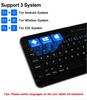 Russian Arabic Korean Spanish Portable 10 Inch Wireless Keyboard and Mouse Set For iPad Samsung Tablet Laptop Android IOS