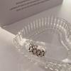 1/2Pcs Cold Style Retro Trend Ring Female Ins Old Watch Strap Simple Opening Personality  Ins Hollow