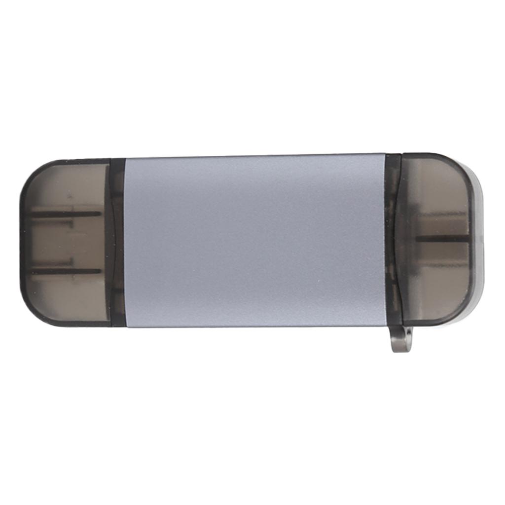 OTG Card Reader USB3.0 TypeC SD TF 6in1 Adapter with Hub 2Head Phone Computer Accessories