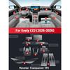TPU Interno Per GEELY EX2 2025 2026 Pellicola Protettiva Copertura Anti-Graffio Schermo di Navigazione Pellicole Automobilistiche Accessori