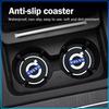 Auto Logo Car Waterproof Pads Water Cup Slot Anti-Skid Pads Parts For Volvo XC60 XC90 S60 S80 S40 V40 V60 V70 V50 XC70