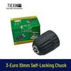 10mm Self-Locking Handheld Electric Drill Chuck, 3/8 Hand-Tight.