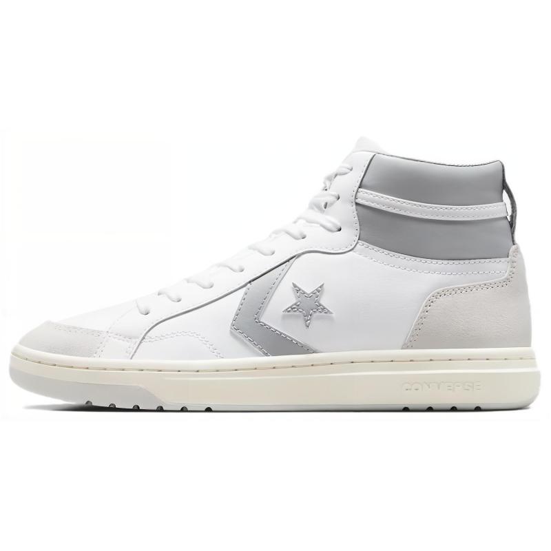 

Converse Pro Blaze Classic Comfortable and Versatile Shock-absorbing and lightweight high-top Unisex White Grey 37.5