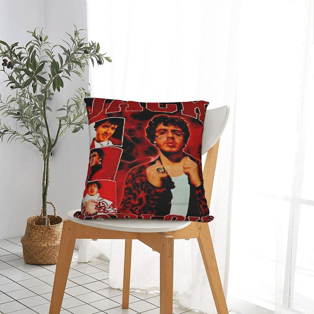 Pillow Case Singer Jack Harlow Comfy Pillow Cover For Living Room Chair Novelty Pillowcases
