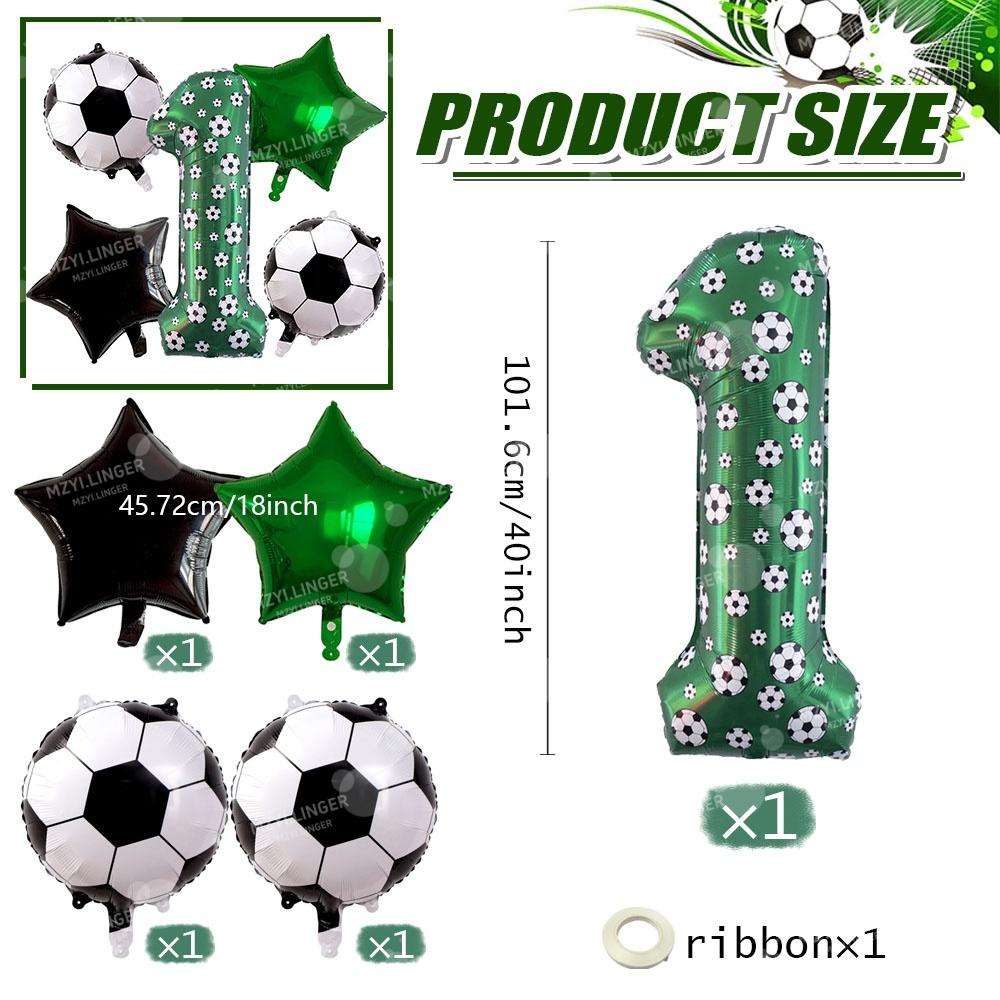 Soccer Balloon Kit |football Theme Birthday Decor For Birthday Party Supplies, Football Party Balloon, Sports Theme Party Favors