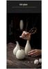 Chinese Retro Ceramic Small Vase - Stylish Decorative Vase for Dry or Hydroponic Flowers