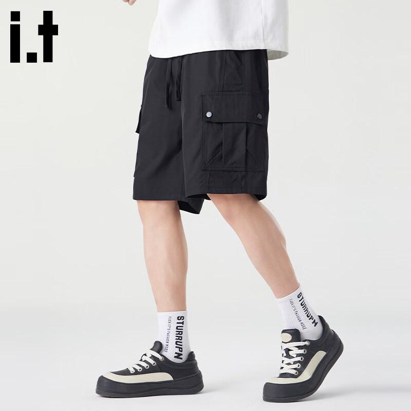 CHOCOOLATE Men's Quick-Dry Multi-Pocket Cargo Shorts