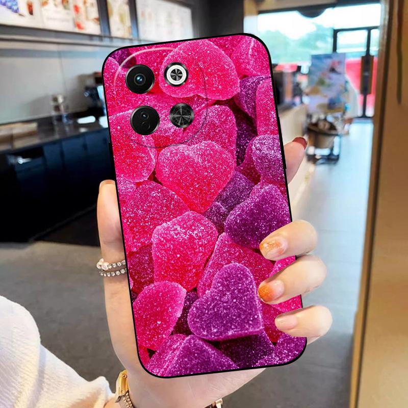 Für Tecno Spark 30 5G Hülle Weiches TPU-Silikon Funda Für Tecno Spark30 Handyhülle Stoßfest Kratzfest Schale Rückseite Coque