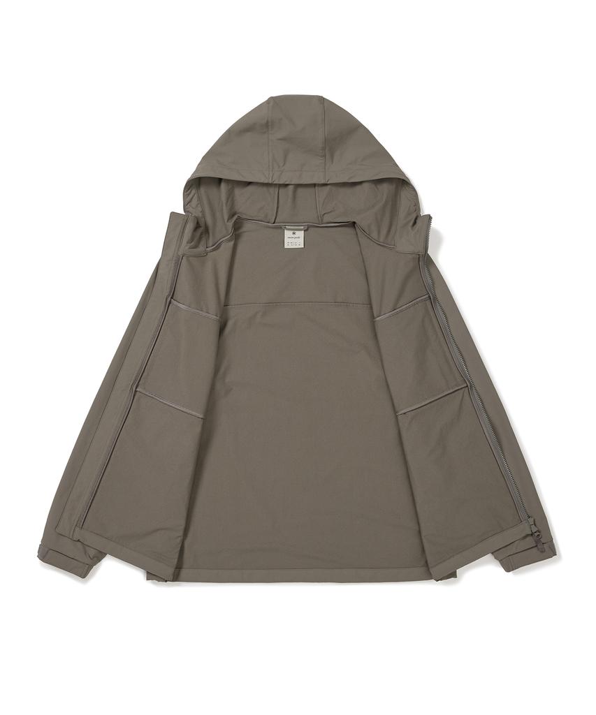Snowpeak Apparel Lago Hooded Jacket (S24Fmtjk32) Dark Khaki