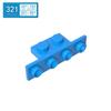 BRICKE 1x2-1x4 Bracket Piece Compatible with Lego 10201, 2436, 28802 Building Blocks