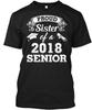 Proud Sister Of A 2018 Senior T-Shirt Made In the USA Size S To 5XL