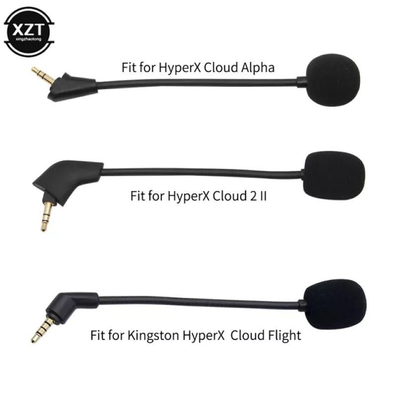 Sluchátka Mikrofon pro Kingston HyperX Cloud Alpha S 2 II X Core Pro Cloud Flight Cloud9 Edition Herní sluchátka Mikrofon Náušníky