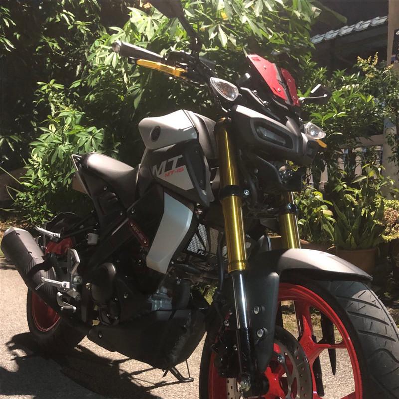 Ecran din aliaj de aluminiu Parbriz sport Deflector pentru parbriz pentru YAMAHA MT15 MT-15 MT125